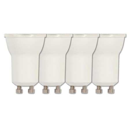 Westinghouse Bulb Flood LED Dimmablemable 4W 120V MR11 3000K Bright White GU10 Base, 4PK 3515320